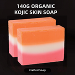 Bath Bar Soap Manufacturer - 140g Natural Organic Kojic Acid Handmade Solid for Skin Lightening