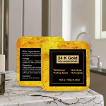 Bar Soap Manufacturer - Handmade Solid Herbal with Turmeric Lemon Kojic Acid for Dark Spot Acne Removal & Snoflack