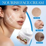 Face Cream Manufacturer - Organic Vegan Hyaluronic Acid Night Use High Moisturizing Lightweight & SADOER