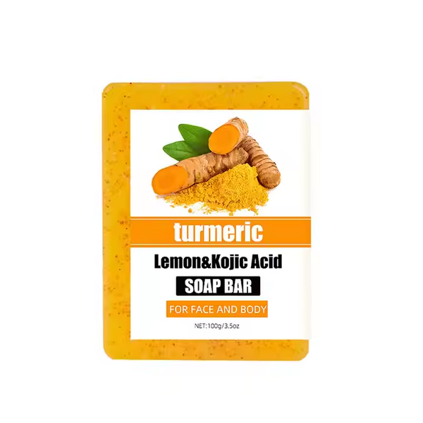 Soap Manufacturer - Organic Lemon Essential Oil 100g Handmade Bar for Men Radiant Whitening Oil Control & Private Label