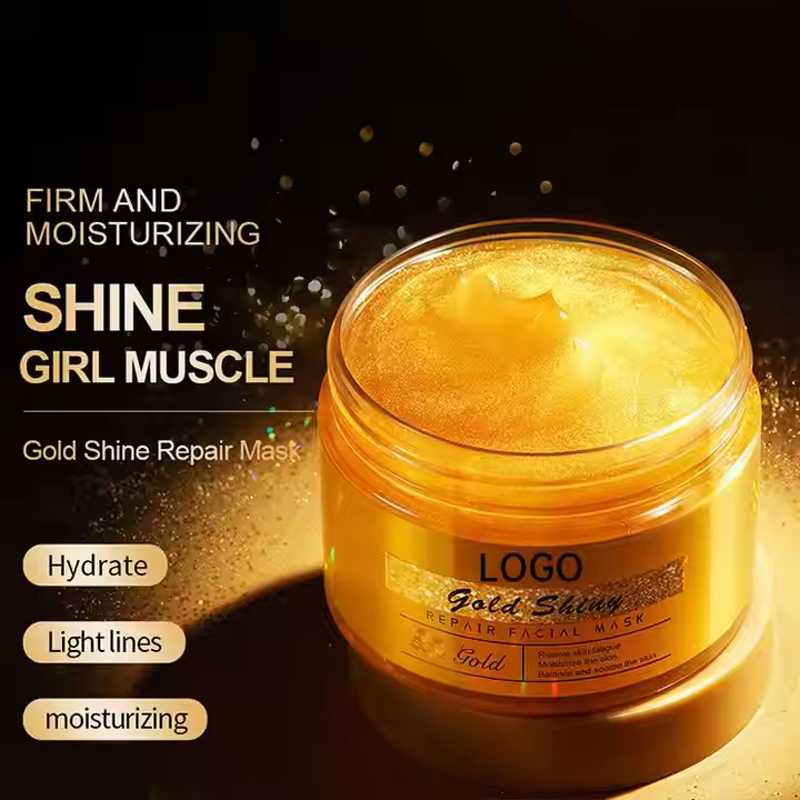 Night Face Cream Manufacturer - 24K-Gold Hyaluronic Acid Anti-Aging Organic Whitening Moisturizing & Private Label