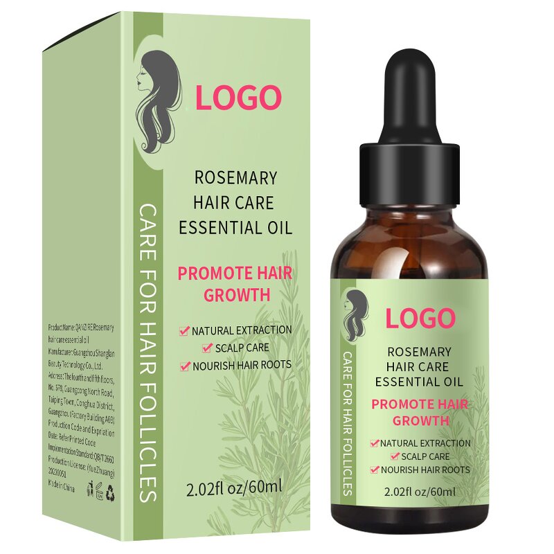Essential Oil Manufacturer - High Quality Custom Organic Rosemary for Hair Growth Moisturizing Smoothing & OEM ODM Factory