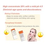 L-ascorbic Acid Gel Serum Manufacturer - 20% Vitamin E Brightening Anti-Aging Face Skin