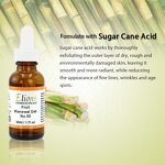 AHA Peeling Serum Manufacturer - OEM 50% Sugar Cane Acid Acne Dark Spot Corrector OEM