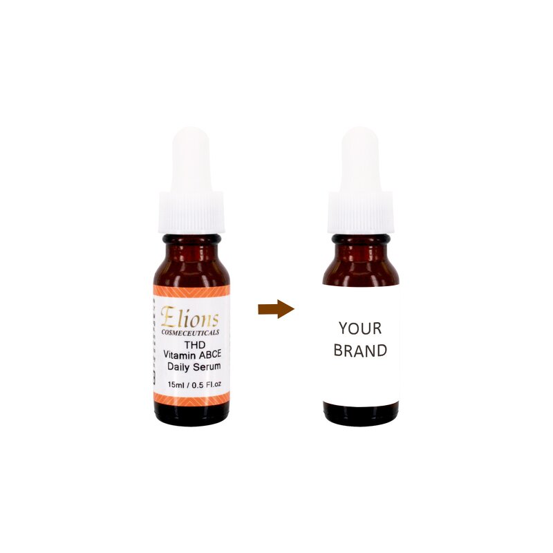 Peptide Face Lift Serum Manufacturer - OEM 15ml Vitamin E C THD Ascorbic Acid All Skin