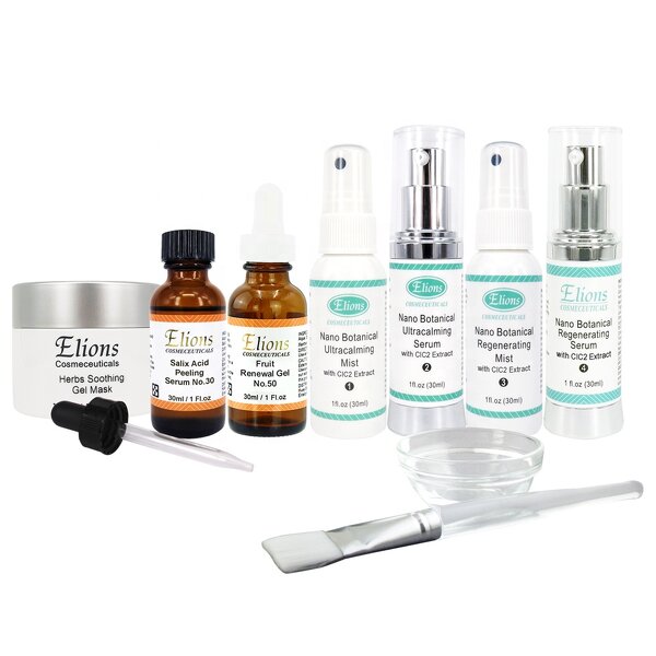 AHA BHA Skin Care Set Manufacturer - 30% 50% Whitening Anti-Aging Wrinkle Herbal Serum