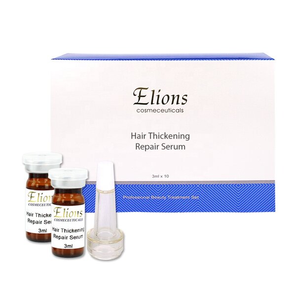 Hair Thickening Ampoules Manufacturer - Anti Hair Loss Fuller Density Boosting Repairing