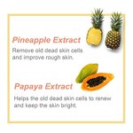 Pineapple Enzyme Scrub Gel Manufacturer - Vegan Herbal Anti-Wrinkle Whitening Acne Sensitive