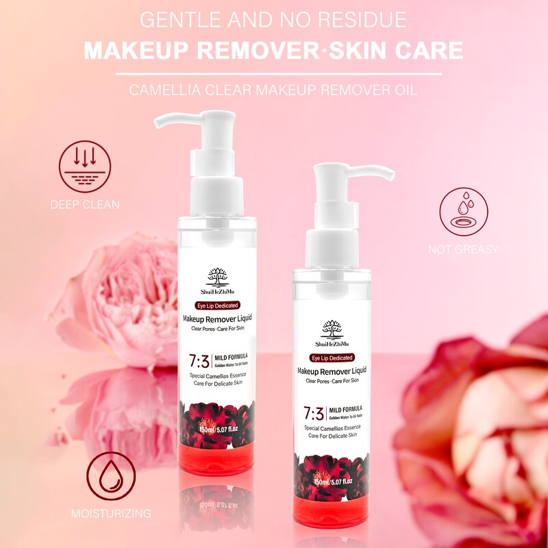 Makeup Remover Manufacturer - Gentle Deep Cleansing Oil Natural & Private Label Low Moq