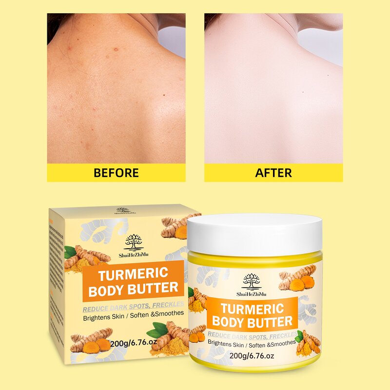 Body Care Cream Manufacturer - Lightening Long Lasting Hydration Non-greasy Luxury Scent Whipped Turmeric & Custom