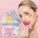 Lip Care Product Manufacturer - Korean Moisturizing Nourish Repairing Vitamin E Collagen Eye and Lip Mask & Custom