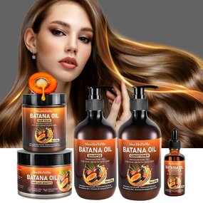 Hair Care Set Wholesale Supplier - Organic Batana Oil Anti-Hair Loss Anti-Dandruff Moisturizing Shampoo