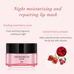 Lip Sleeping Mask Manufacturer - Natural Strawberry Peach Orange Sugar Scrub Hydrating Collagen & Private Label
