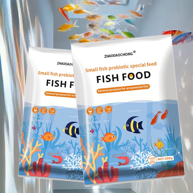 Spirulina Fish Food - Wholesale Small Granule Tropical Ornamental Fish Feed