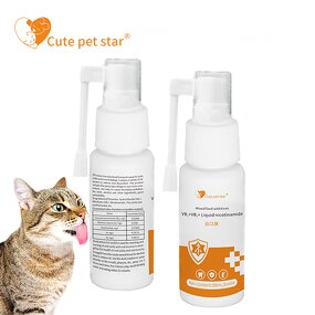 Pet Oral Care Spray - Dog Cat Antibacterial Tartar Bad Breath Teeth Freshener
