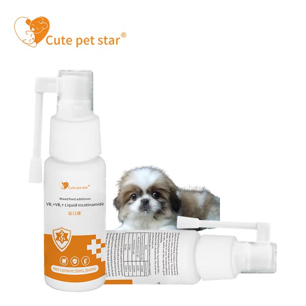 Pet Oral Spray - 30ml Modern Antibacterial Cat Dog Halitosis Treatment Grooming