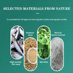 Porpoise Turtle Food - 200g 44% High Protein Floating Pellets Shell ≤4CM