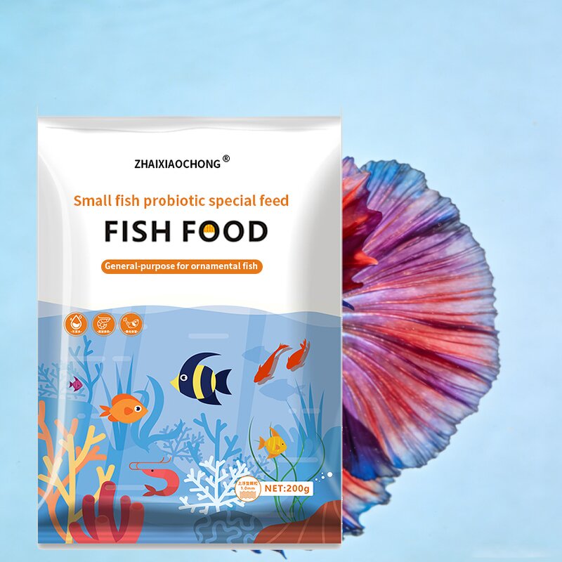 Goldfish Koi Fish Feed - Floating Sinking Small Aquarium Supplies Healthy Feed