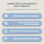 Pet Water Bottle - 350ML Portable Travel Cat Dog Drinking Dispenser Feeder