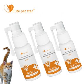 Dog Oral Mouthwash - Modern Antibacterial Calculus Removal Teeth Cleaning Spray