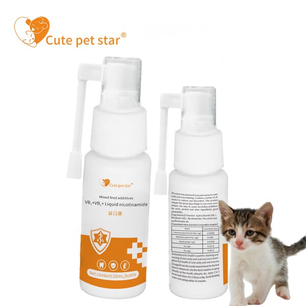 Premium Pet Oral Cleaner - Natural Antibacterial Bad Breath Teeth Whitening Solution