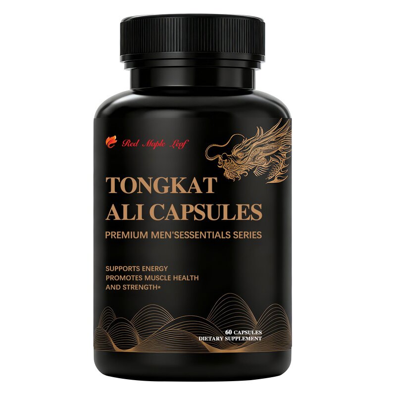 Tongkat Ali Extract Capsules - Organic Blood System Regulation Hard Soft Gel Caps