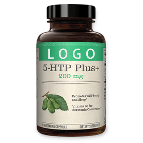 5-HTP Capsules - Mood Support Sleep Aid Vitamin B6 Delayed Release Easy-Digest