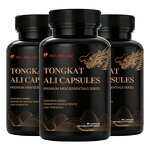 Tongkat Ali Extract Capsules - Organic Blood System Regulation Hard Soft Gel Caps