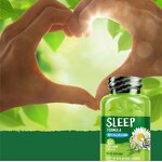 Sleep Aid Capsules - Vegan Chamomile Valerian GABA Magnesium Melatonin Plant-Based