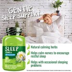 Sleep Aid Capsules - Vegan Chamomile Valerian GABA Magnesium Melatonin Plant-Based