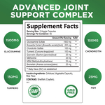 Glucosamine Chondroitin Capsules - Quercetin Turmeric MSM Joint Mobility Support