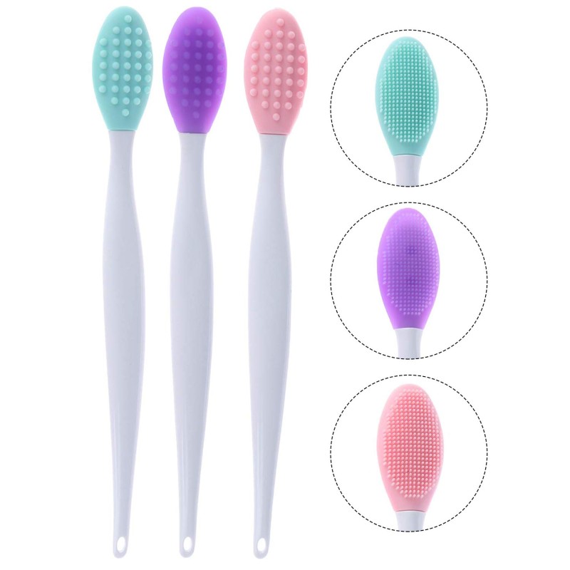 Silicone Lip Brush Supplier - Double-Sided Nose Exfoliator