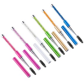 Reusable Lash Brush Supplier - OEM Diamond Disposable Wand