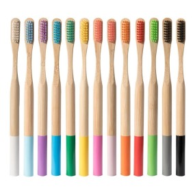Bamboo Toothbrush Supplier - Medium Bristles Plastic-Free