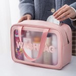 旅行洗漱包工厂-透明防水化妆品