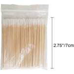 一次性棉签工厂-100支尖头木质