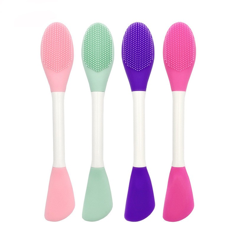 Silicone Mask Brush Supplier - 2 in 1 Double-Sided Scrubber