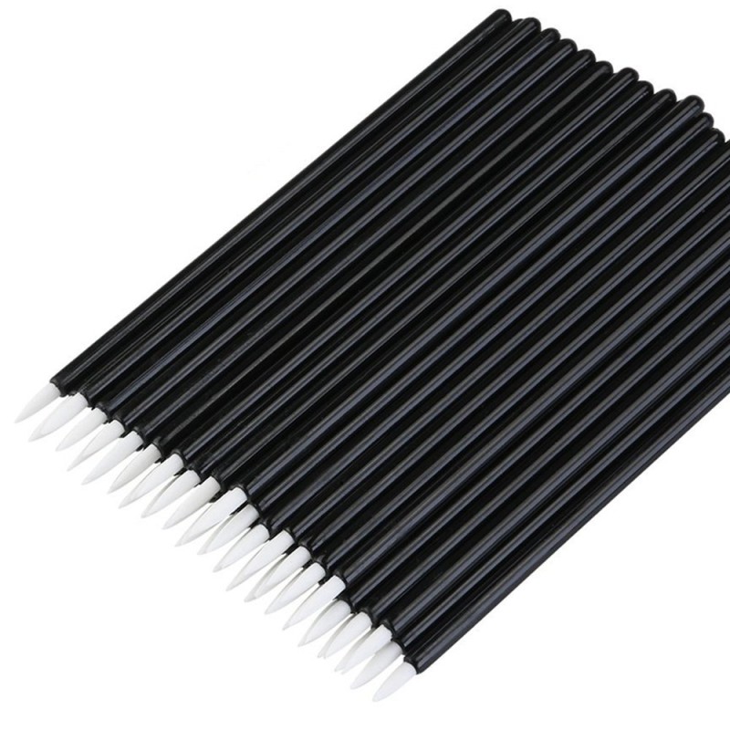 Professional Eyeliner Brush Supplier - 50pcs Fine Nylon Hair