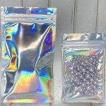 拉链袋工厂-彩虹全息存储袋