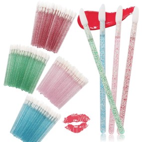 Diamond Mascara Wand Factory - 50pcs Disposable Crystal Lip