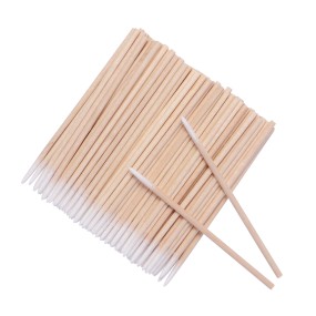 Disposable Cotton Swab Manufacturer - 100pcs Wood Buds Swabs