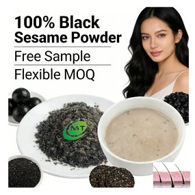 Black Sesame Powder - 100% Pure Sesamin Sesamum Indicum Extract Health Food