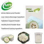 Winter Melon Juice Powder - Low-Calorie Vegetable Hydration Wellness Support
