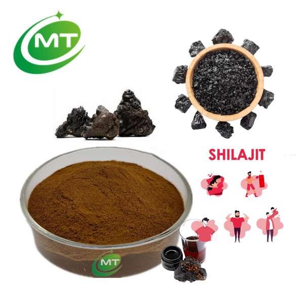 Black Shilajit Powder - 100% Pure 20%-50% Fulvic Acid Mineral Extract