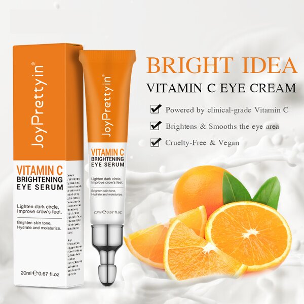 Eye Cream Manufacturer - OEM Vitamin C Hyaluronic Acid Organic Vegan Dark Circle Remove