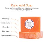 Kojic Acid Soap - Private Label Organic Handmade Oily Skin Whitening Facial Cleanser