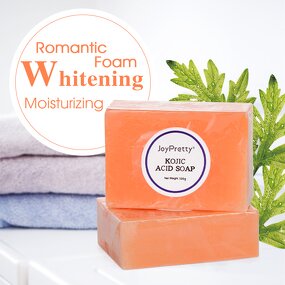 Kojic Acid Soap - Private Label Organic Handmade Oily Skin Whitening Facial Cleanser