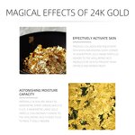 24K Gold Skin Care Set - Korean OEM Hyaluronic Acid Whitening Moisturizing Organic