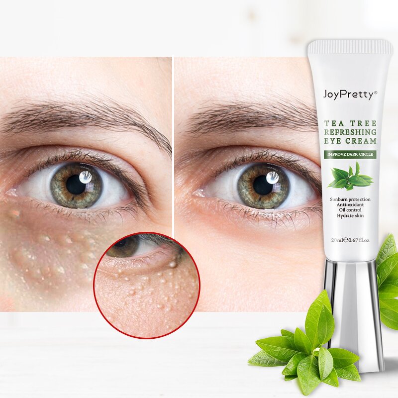 Tea Tree Eye Cream - Organic Anti Wrinkle Eye bag Dark Circle Anti Aging Skin Care Wholesale