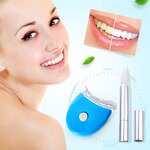 Teeth Whitening Kit - Private Logo LED Light Pen Dental Bleaching Syringe Set Home Use